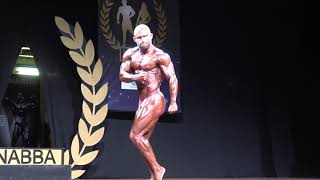 Michael Kucera – Competitor No 81 - Men Classic Up To 172 cm - NABBA European Championship 2019