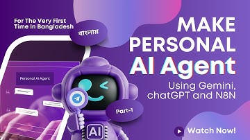 Build Personal AI Agent for Telegram with n8n and Gemini | Bangla | Step by Step