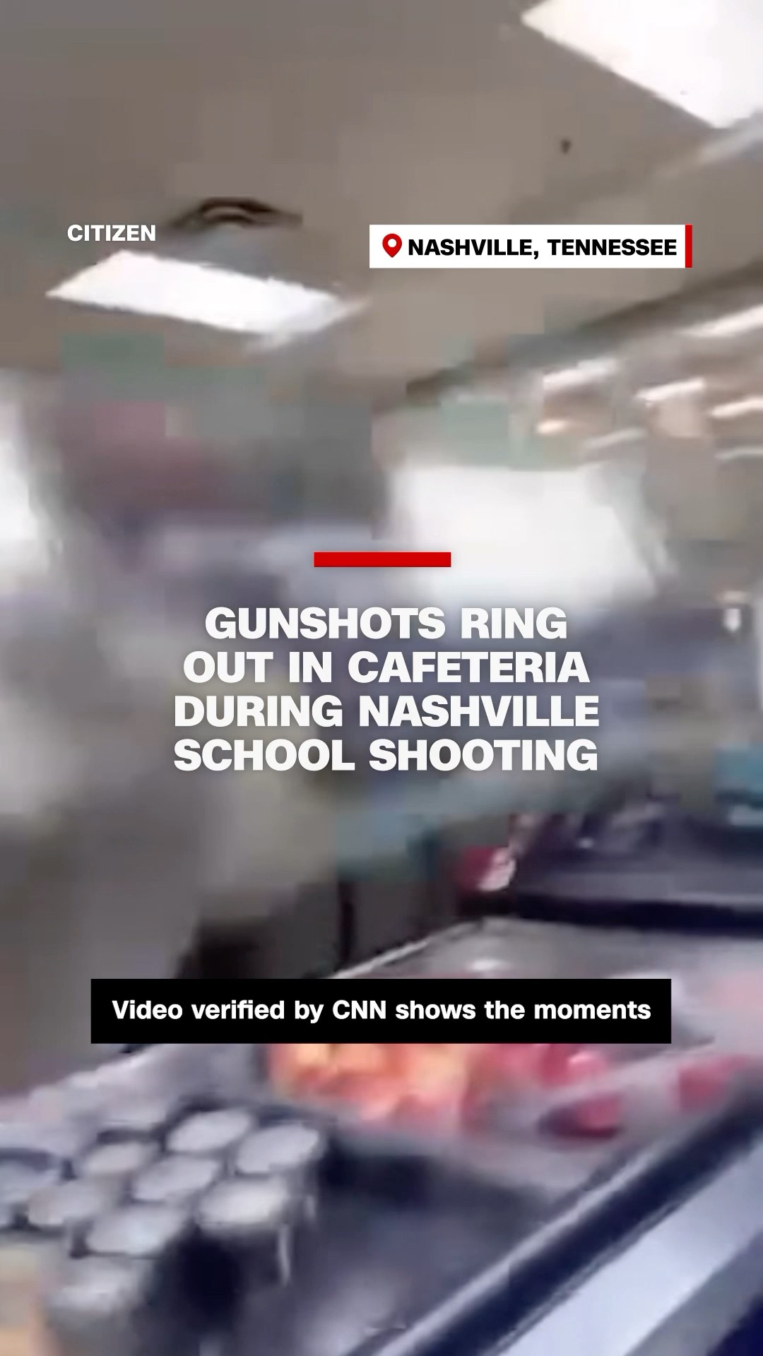 Gunshots ring out in cafeteria during Nashville school shooting