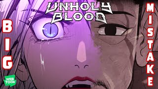 Unholy Blood Big Mistake「WEBTOON DUB」