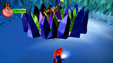 Crash Bandicoot 3: Warped (PS1) walkthrough - Dingodile