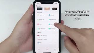 PulseMax-How to set the wrist up display function