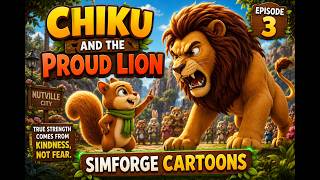 Chiku And The Proud Lion Episode 3 3D Animated Moral Story For Kids Simforge Cartoons