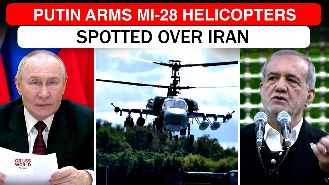 Путин вооружил МИ-28 в Иране с помощью Хризантемы-М.
