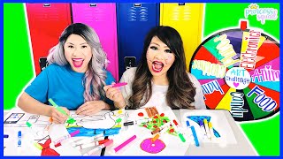 FIRST TO FINISH ART SCHOOL WINS! BACK TO SCHOOL CHALLENGE