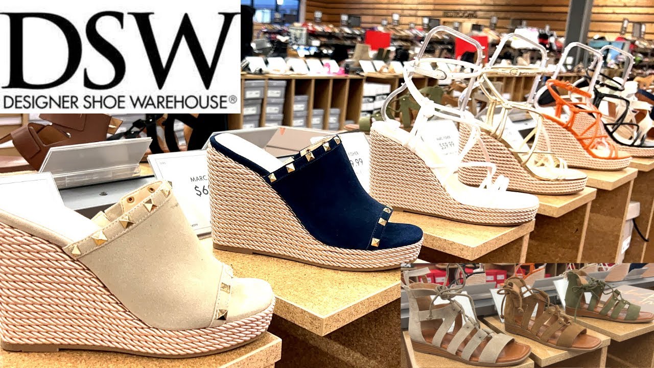 DSW Designer Shoe Warehouse Sandals,Heels, Sneakers for Women's | Shop With  Me - YouTube