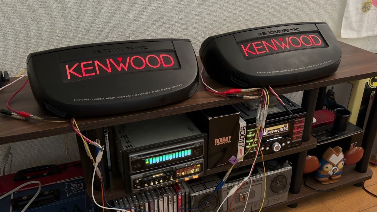 カーオーディオ KENWOOD KSC-5050 希少 規制前 KENWOOD KSC-5050 ブレーキ ウインカー連動 旧車 当時物