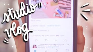 Just Another Studio Vlog... diving into Instagram Reels? @creative.and.caffeinated