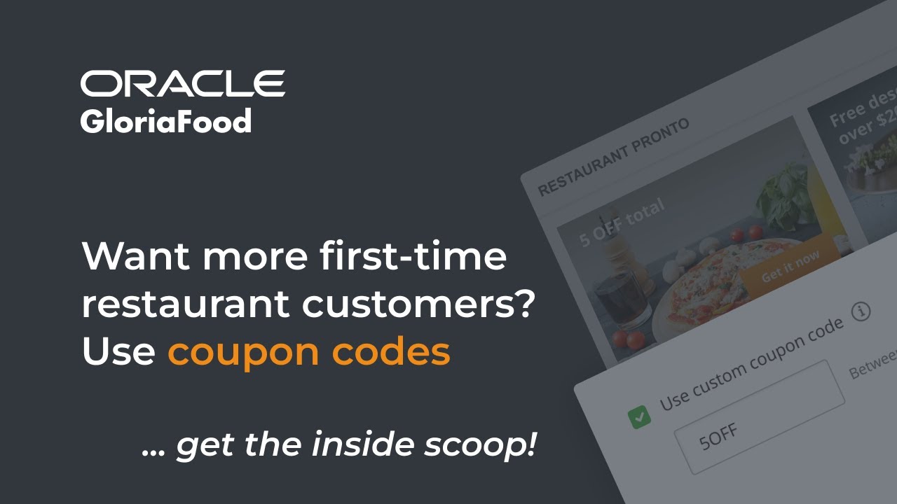 How To Create Discount Coupon Codes For Restaurants GloriaFood 
