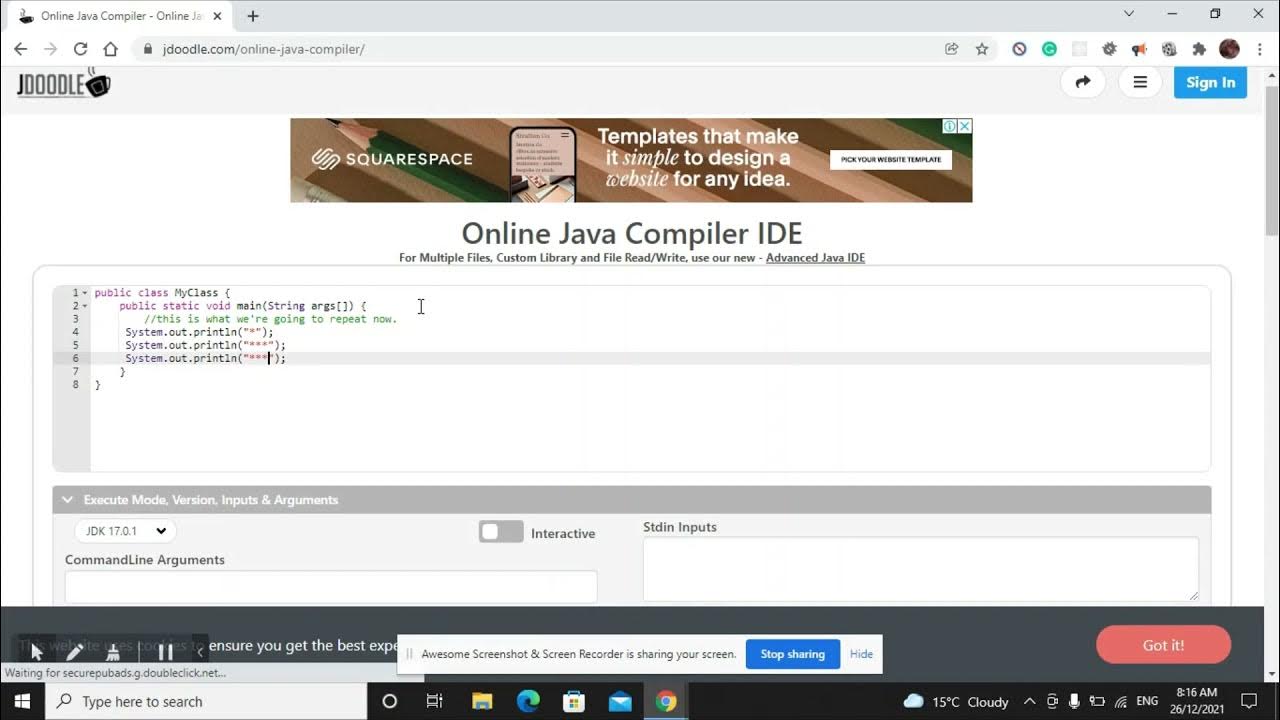 How to make a Christmas tree in Java (Simple way). YouTube