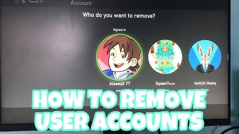 How To Delete User Accounts On Xbox (Any Console)