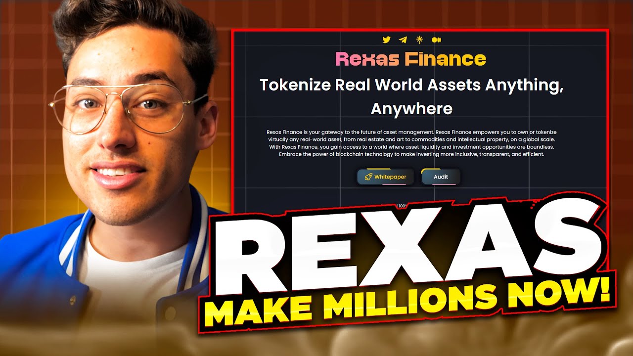 Rexas Finance Pre-Sale Frenzy in the US! Huge giveaway of $1 Million is  heating Crypto Market 🚀 - YouTube