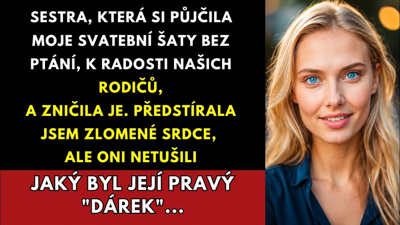 Vždycky jsem byla ta hodná, ta, co ustoupí. Až do dne, kdy jsem zaslechla, jak moje sestra Nora říká mámě, že si na svou svatbu vezme moje svatební šaty – ty, které jsem si splatila sama, protože...