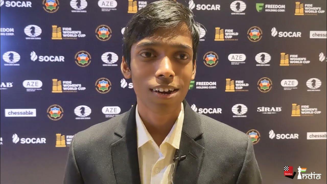 Chess World Cup: Praggnanandhaa digs his heels in to settle for a 78-move  draw against Caruana in semifinals