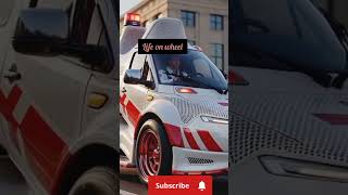8“Realistic Shoe Ambulance Car – Creative 3D Mini Ambulance Design | Viral Animation Concept”