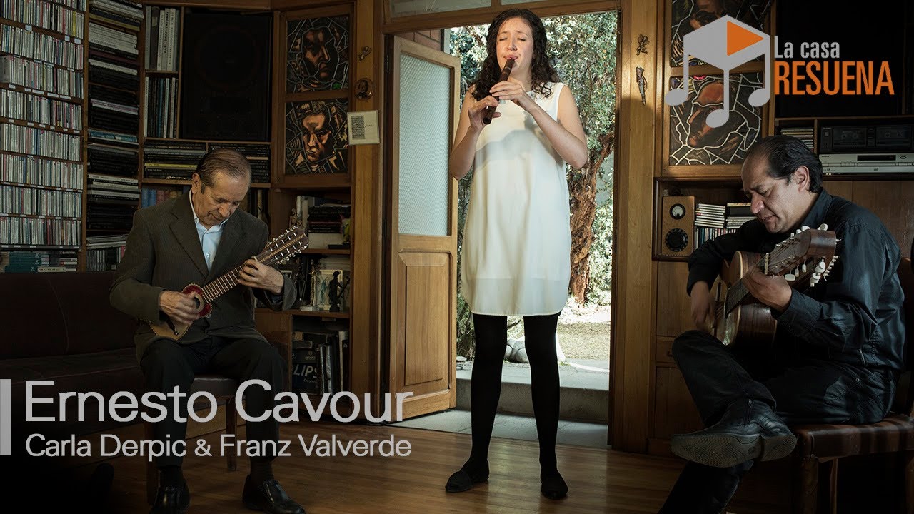 Ernesto Cavour, Carla Derpic y Franz Valverde en La Casa Resuena