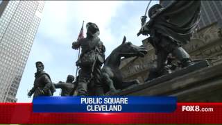 Veteran visits memorial in Cleveland