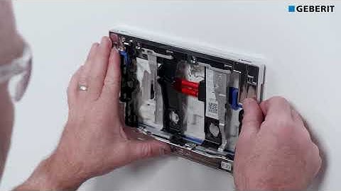Geberit DuoFresh Fit Out Install