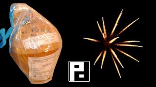 125mm Palm Tree with Silver Tail | Moog (Piepenbrock Pyrotechnik)