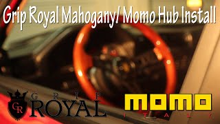 Bmw e30 Winter Update: Grip Royal Mahogany Wheel, Momo Hub Install (Ep 2) Installing A Custom E30 Steering Wheel