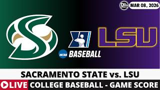 SACRAMENTO STATE VS LSU ⚾ College Baseball Game Score Radio Play-by-Play