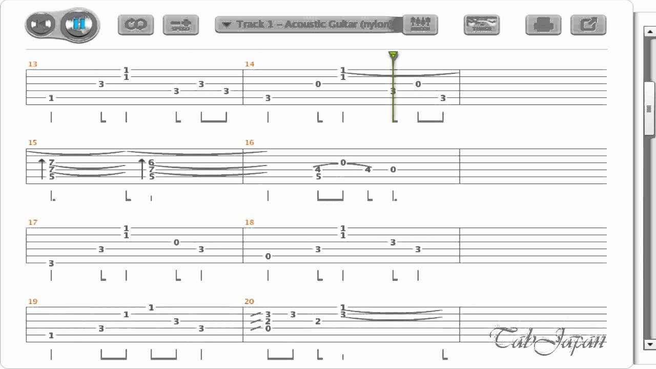 一番の宝物 Angel Beats Ichiban No Takaramono Guitar Tab Youtube