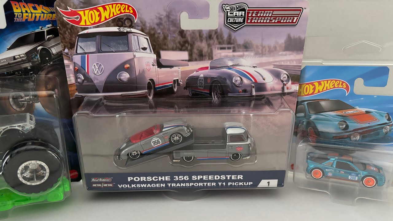Team Transport Número 1 Hotwheels Porsche 356 Speedster Volkswagen