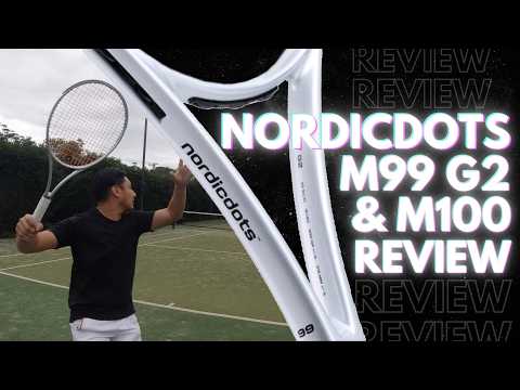 NEW* Nordicdots Model 99 G2 vs. Model 100 In-Depth Racquet Review