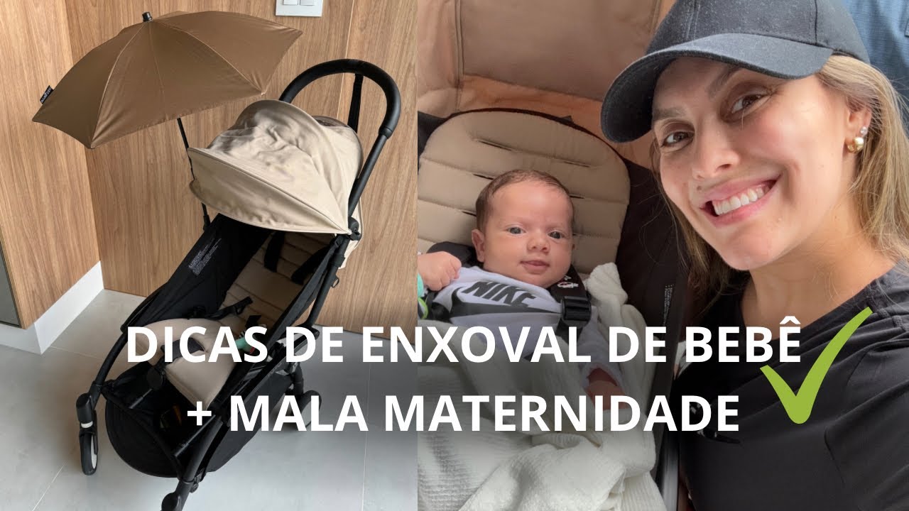 DICAS DE ENXOVAL DE BEBÊ + MALA MATERNIDADE, O QUE FUNCIONOU