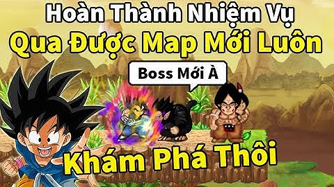 Ngọc Rồng Online - Vượt mọi khó khăn, xong nhiệm vụ và qua được map mới luôn cho đệ tử mabu