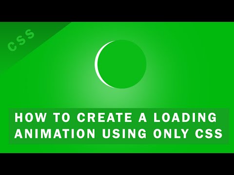 Cool CSS Loading Animation Tutorial (STEP BY STEP)