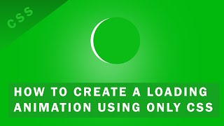 Full Cool CSS Loading Animation Tutorial (STEP BY STEP) News