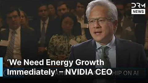 NVIDIA CEO Jensen Huang Warns U.S. Must Solve Energy Crunch to Power AI Data Centers | AI1G