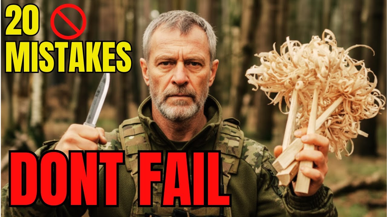 20 ОШИБОК В ВЫЖИВАНИИ, КОТОРЫЕ МОГУТ ПОВРЕДИТЬ ВАШЕМУ ВЫЖИВАНИЮ