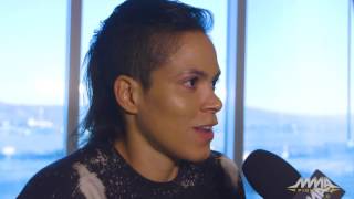 UFC 207: Amanda Nunes On Ronda Rousey's Media Blackout, Lack Of Respect