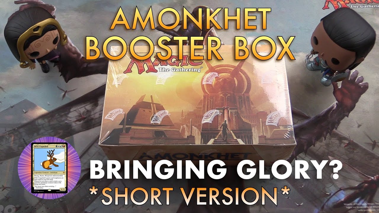 MTG Unpacked - Amonkhet Booster Box *Part 1* SHORT VERSION
