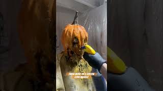 Finish work on Custom Corn Walker Halloween Prop! #halloweendecorations