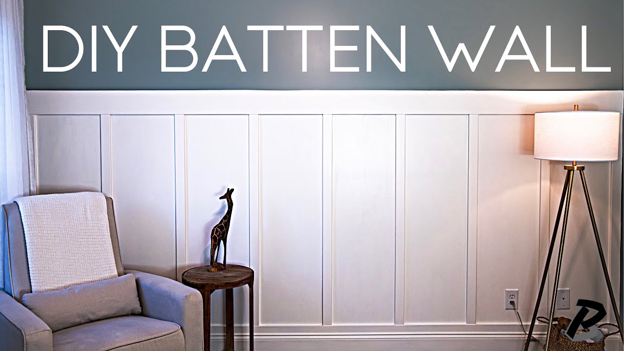 DIY Board and Batten Wall Install