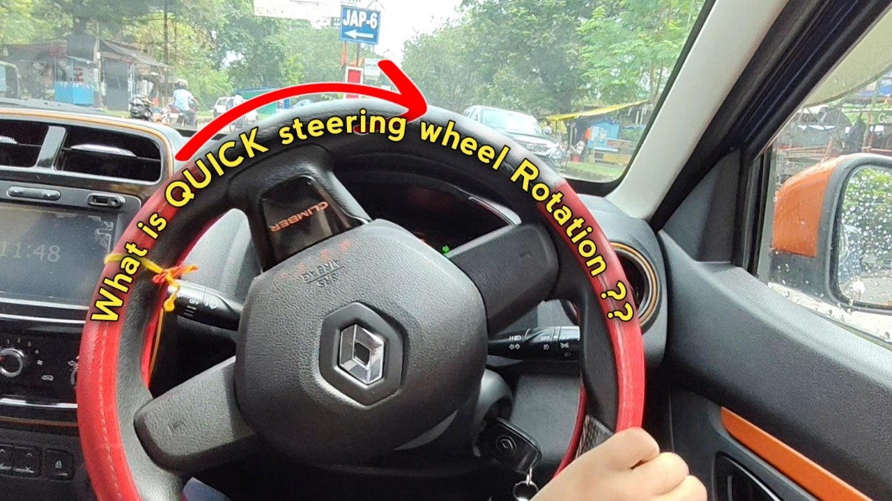Part-2. How to do steering wheel quick rotation on U-Turn?? @Aman ...