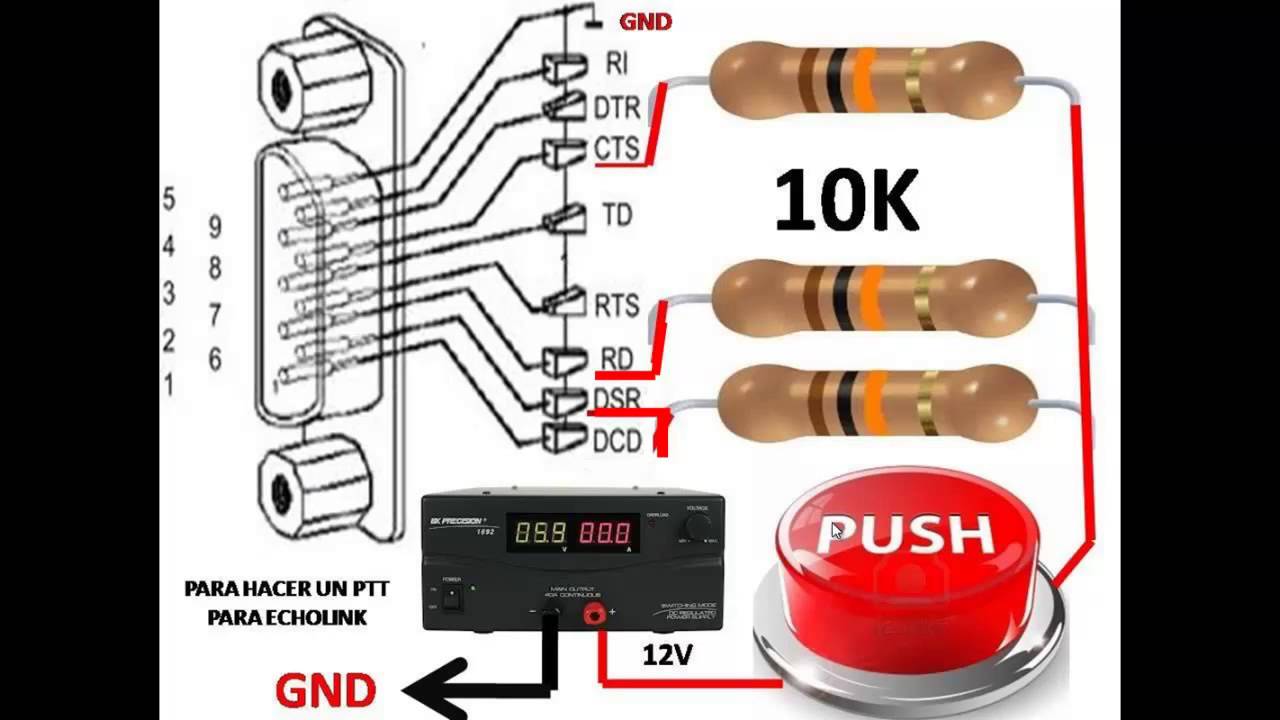COMO CONSTRUIR UNA INTERFAZ, PARA ECHOLINK Y MODOS DIGITALES - YouTube
