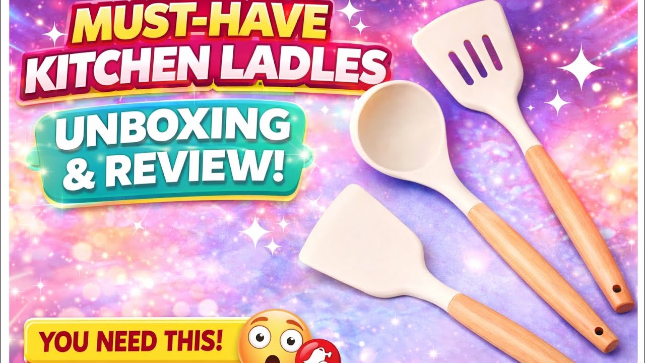 Sirf ₹157 Mein Ye Ladles? 😳 Must Have Kitchen Tool!