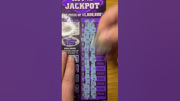 2X Winner Best Jackpot yet #thelott #lottery #scratchcard #jackpot