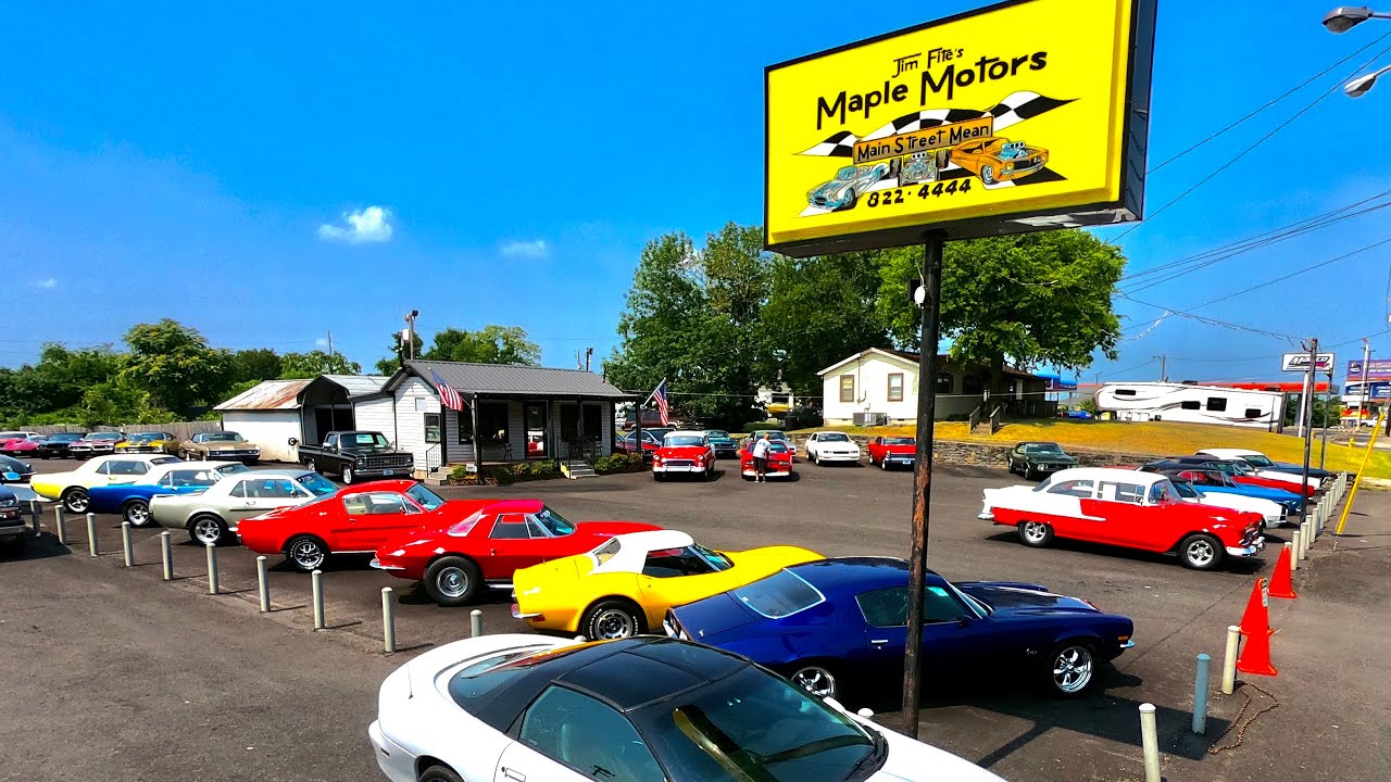 Hot Rods Muscle Car Lot Maple Motors Inventory Update July 5th 2021