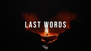 Video thumbnail of ""Last Words" - Storytelling Trap Beat | Free Rap Hip Hop Instrumental 2019 | Luxray #Instrumentals"