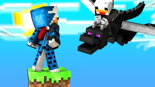 ABBIAMO UCCISO IL DRAGO SU MINECRAFT CON UN SOLO BLOCCO - ITA screenshot 1