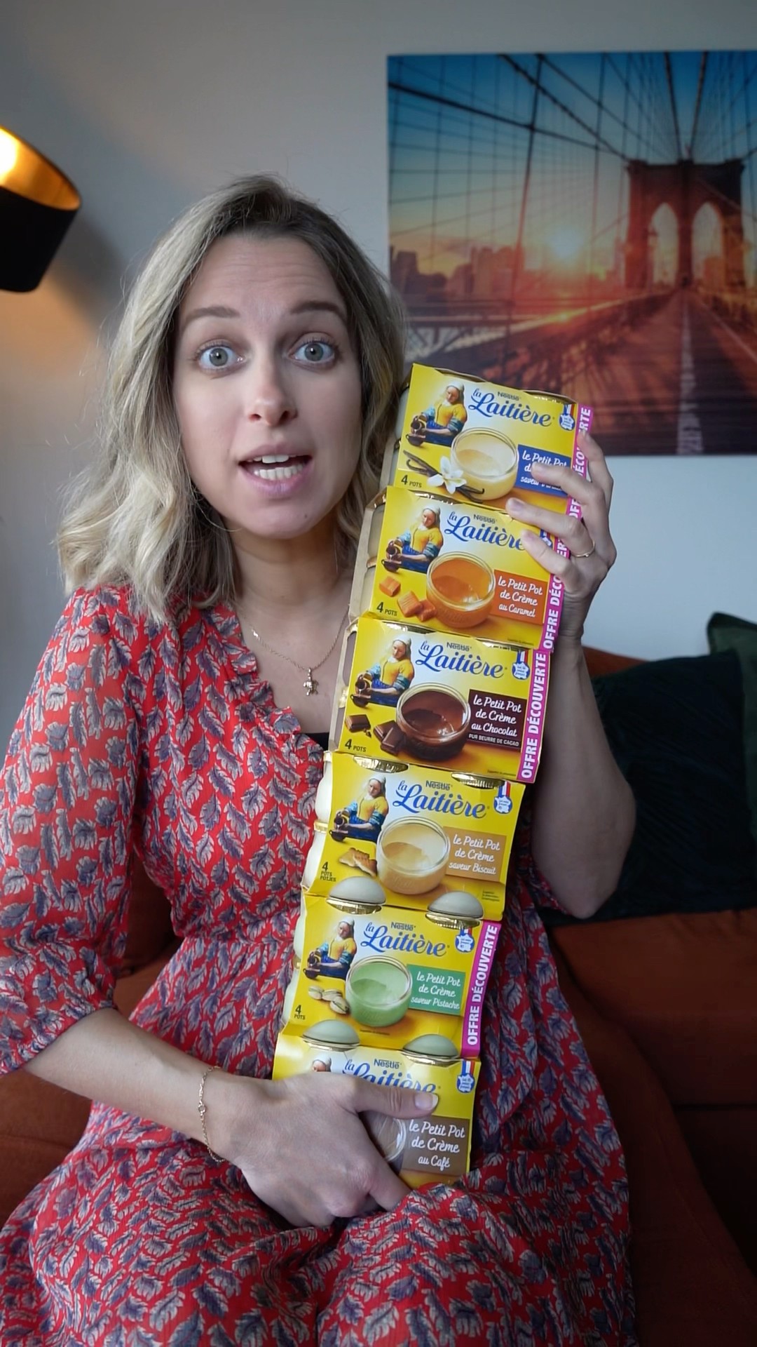 6 petits pots de crème La Laitière 😍 - YouTube 6 petits pots de crème La Laitière 😍 - YouTube