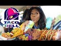 HUGE EPIC TACO BELL MUKBANG [먹방] & ANSWERING YOUR JUICIEST QUESTIONS (Q&A)