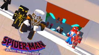 SpiderMan Across The Spider Verse Addon/Mod For Minecraft PE! | 12+ Suits (1.20) screenshot 1