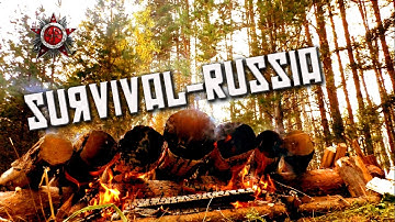 Full Size Siberian Big Log Fire