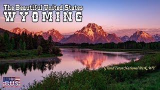 USA Wyoming State Symbols/Beautiful Places/Song WYOMING w/lyrics